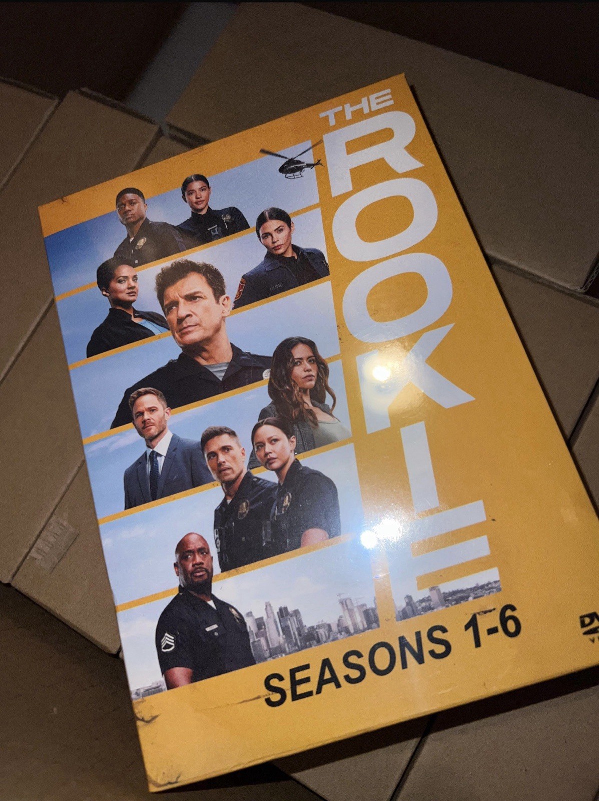 The Rookie DVD Collection Complete Series Box Set 1-6. Brand New!