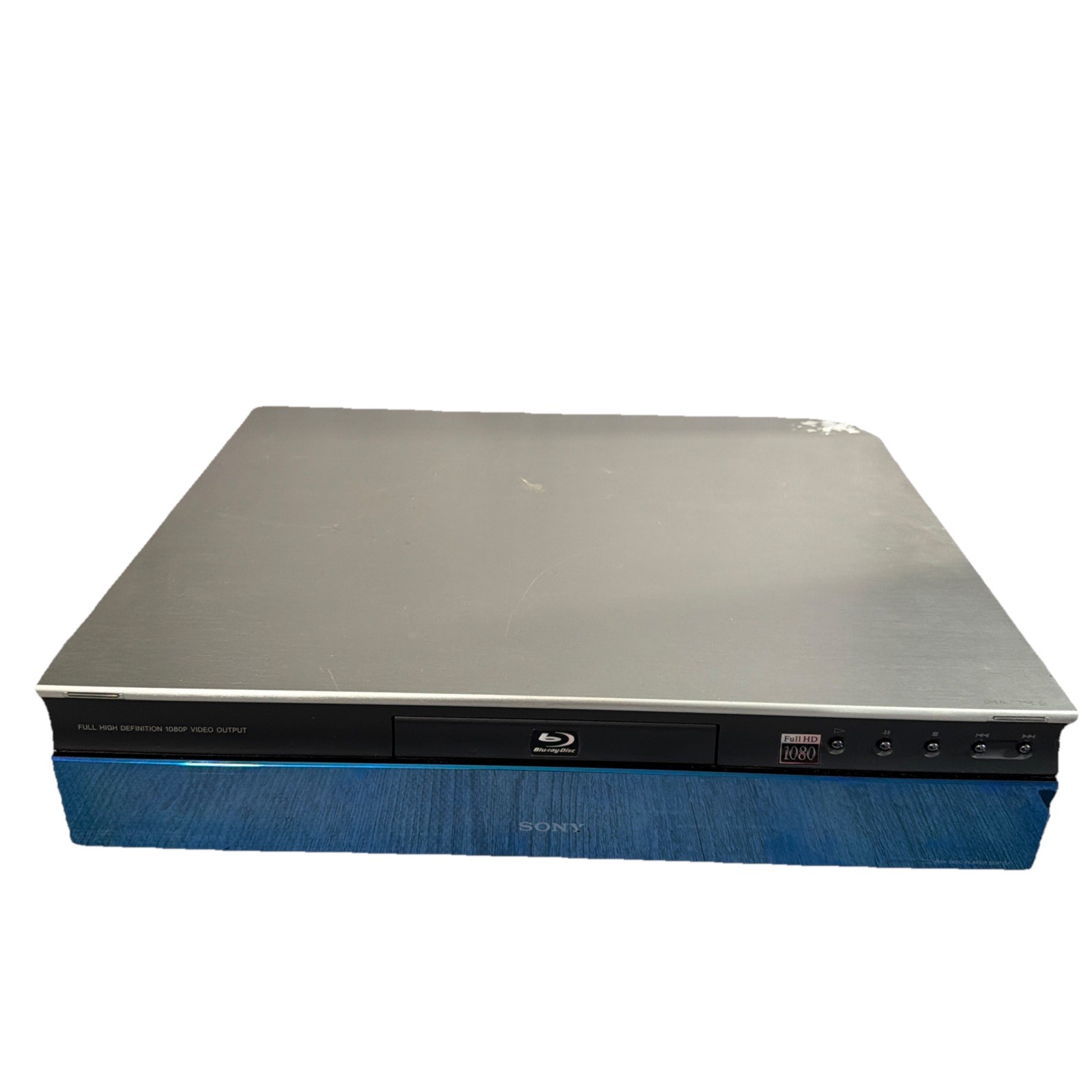 Sony BDP-S1 Full HD Blu-ray Media Player - Tested - NO REMOTE