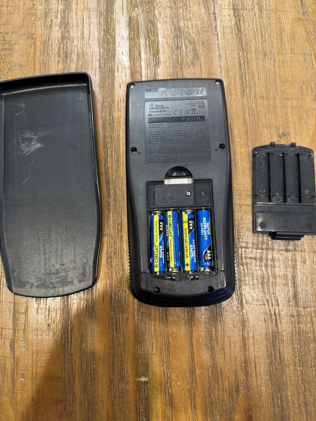 Texas Instruments TI 83 Plus Graphing Calculator Tested Working Clean Batteries