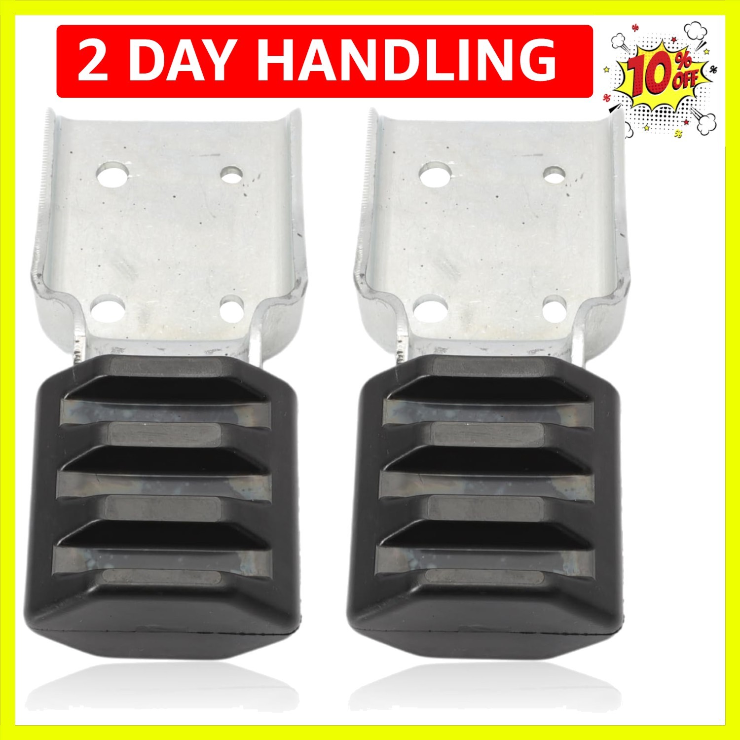 2 Pack Upper Hood Guide Bracket Replace L11-6133 L116133 Driver Left and Righ...