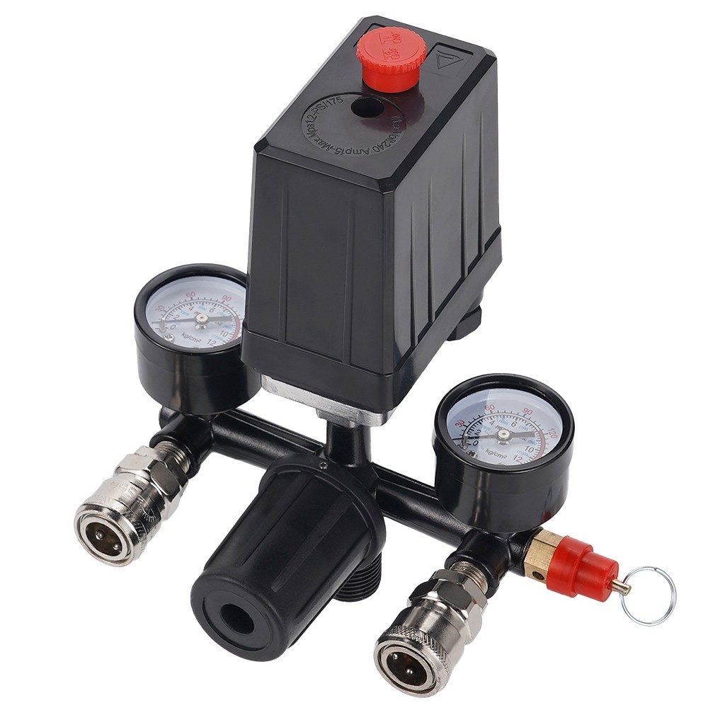 Air Compressor Pressure Switch 90–120PSI Controller for Fast Pressure Reduction