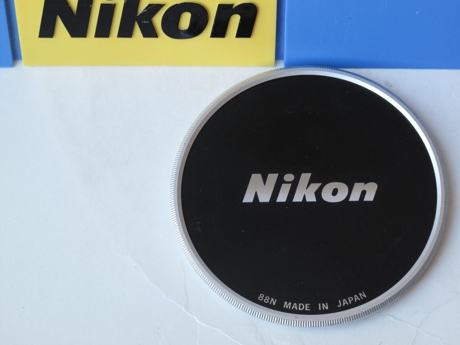 Nikon 88N 88mm metal screw in front cap Nikkor,  US SELLER "LQQK"