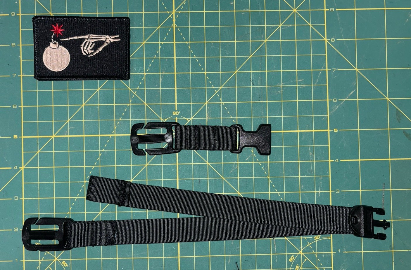 Sternum Chest Strap For Mystery Ranch Backpacks/Rucks - Black