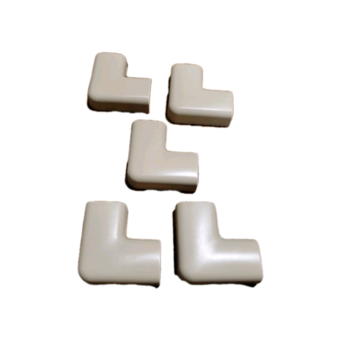 5 Panduit Pan-Way RAF5EI-E Raceway Right Angle Ivory Use LD5 Or CD5 New Open Box