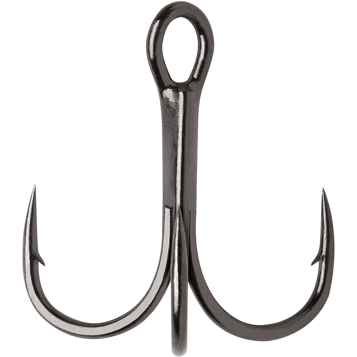 VMC Hybrid Treble Fishing Hook 4-Pack - Black Nickel