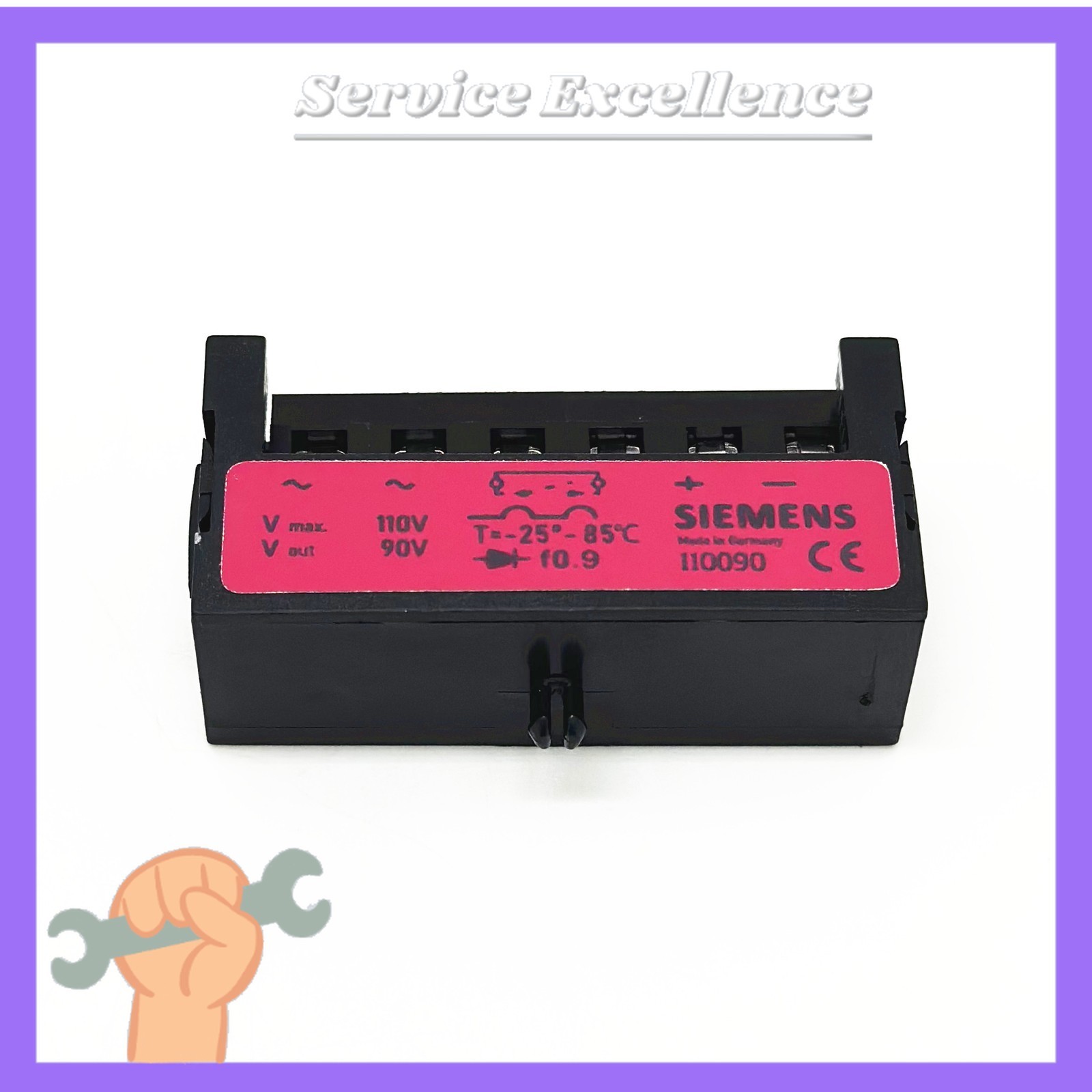 One for SIEMENS Motors 110090 110V 90V F0.9 Brake Rectifier Module Fast Shipping