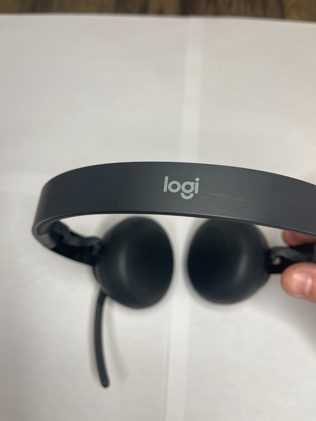 Logitech - Zone Wireless Bluetooth Noise-Cancelling Headset Graphite