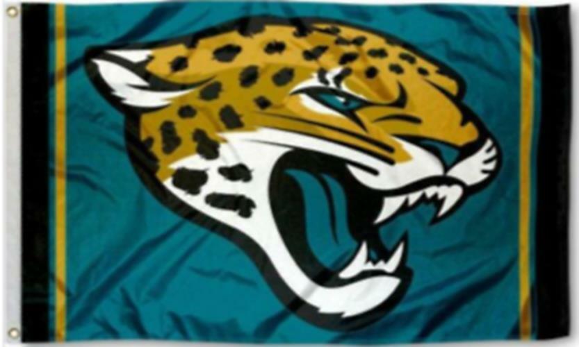 Jacksonville FLAG 3X5 Jaguars Banner New Fast USA Shipping
