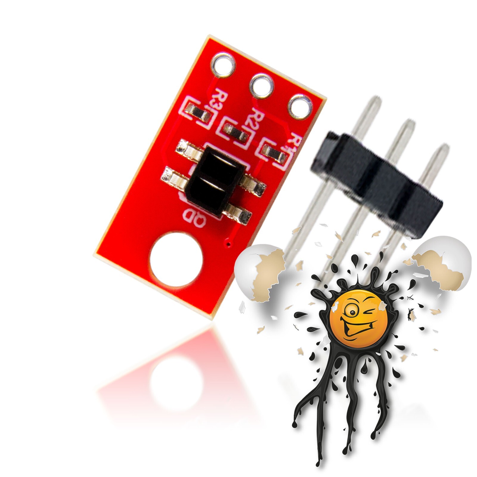 QRE1113 IR LED Infrared Reflection Infrared Reflection Obstacle Sensor Module