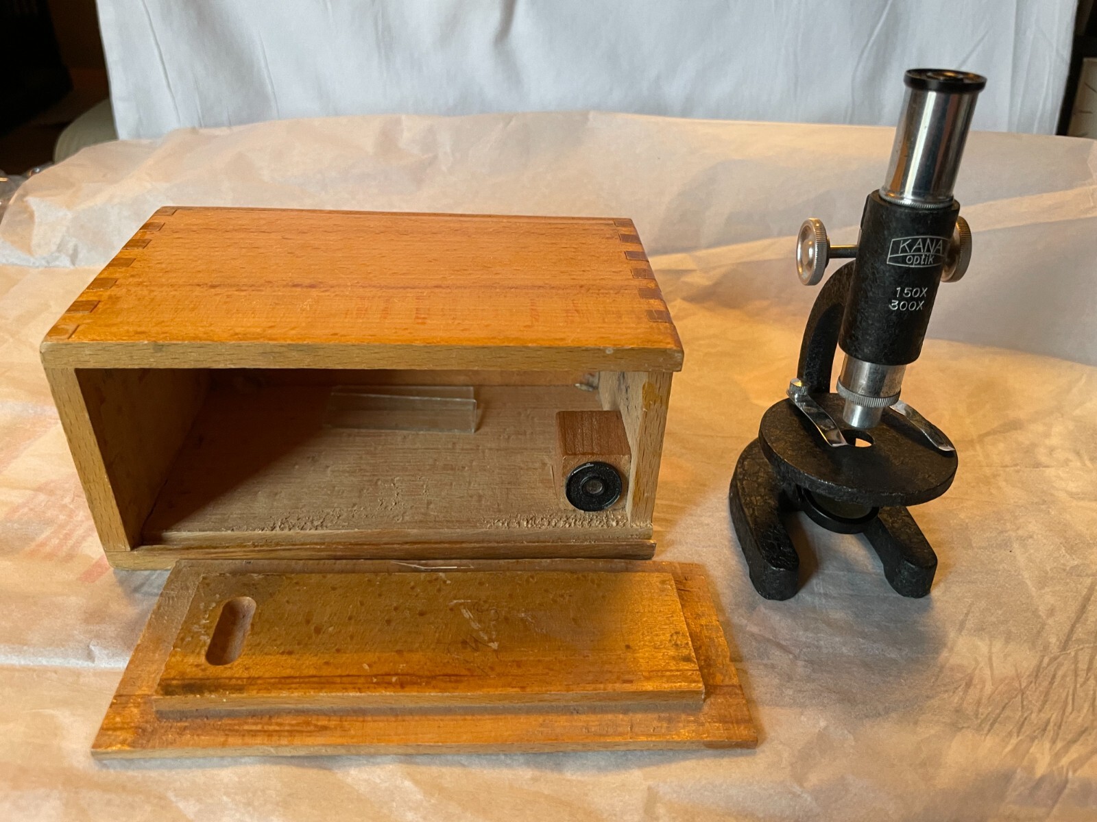 Kana Optik Microscope 150x 300x
