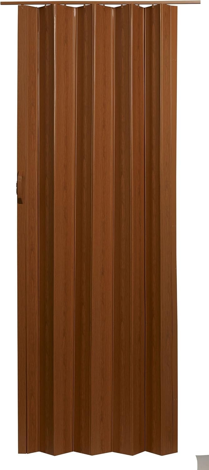 Contemporary Folding Door, 24-36" x 80" - Safe Vinyl & Space-Saving Solution