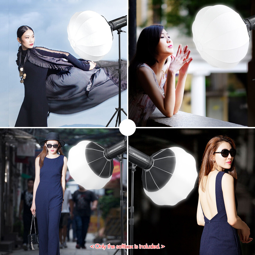 65cm/26inch Lantern Softbox Spherical Collapsible Soft Box V7Q9