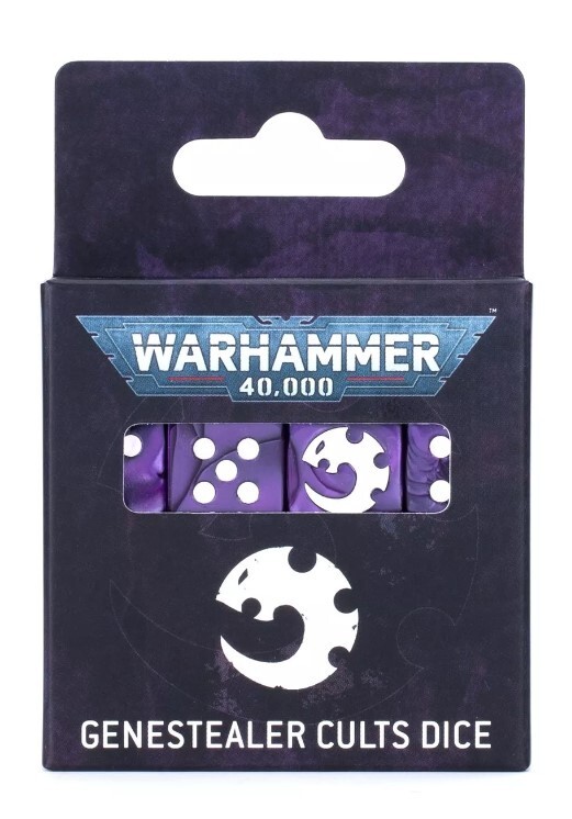 Genestealer Cults Dice Pack Warhammer 40K 16 x 16mm Dice Genestealers Cult