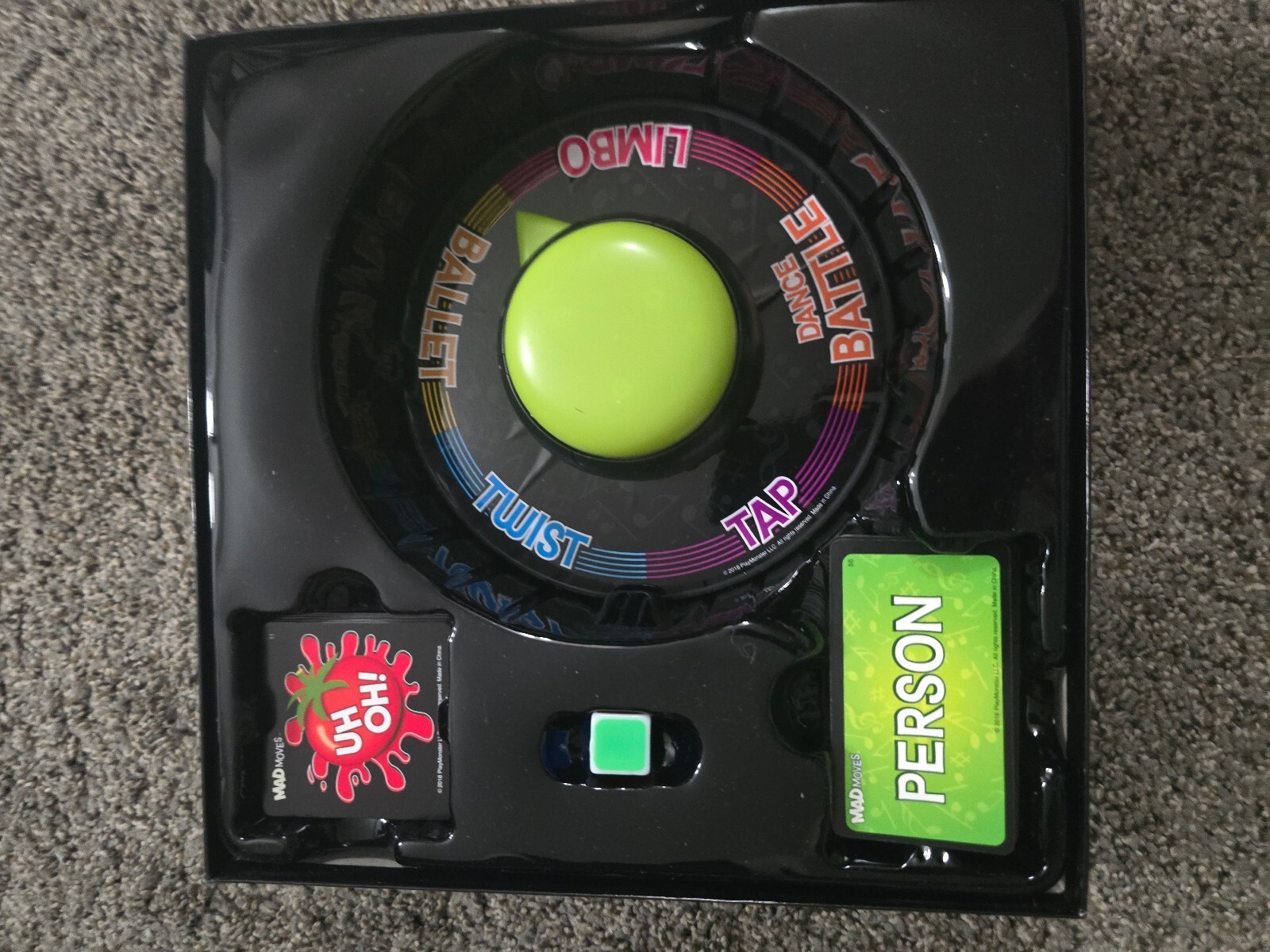 Mad Moves Electronic Spinner Dance Game