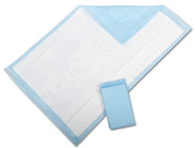 Medline Disposable Fluff Incontinence Underpads /Chux, 30 x 30, bag of 10