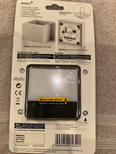 enevu Cube Mood & Utility LED Light