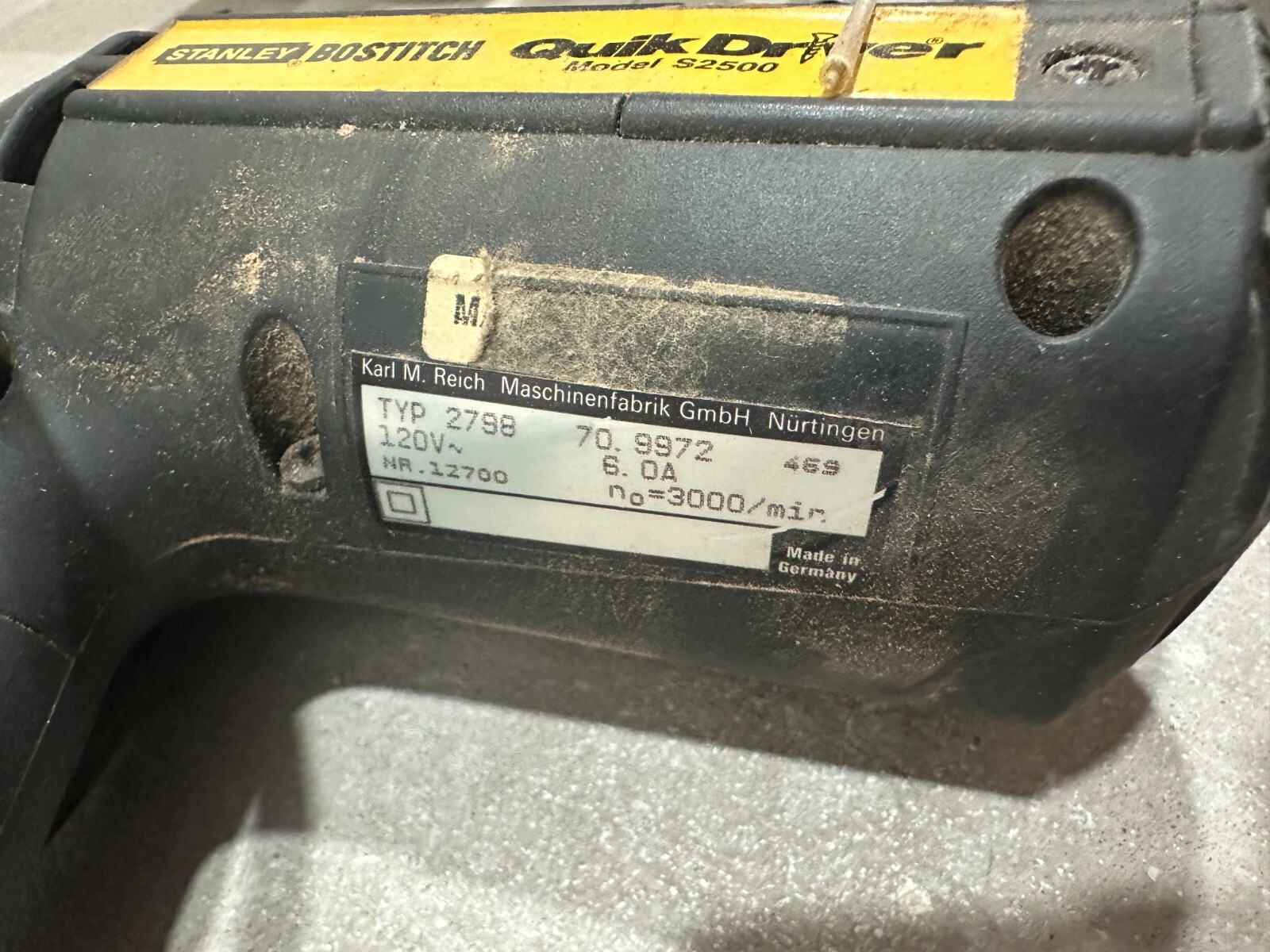 Stanley Bostitch Quick Driver S2500 Q200 Automatic Screw Kit System