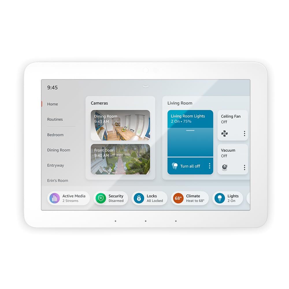 Introducing Amazon Echo Hub | 8” smart home control panel with Alexa | Compatibl