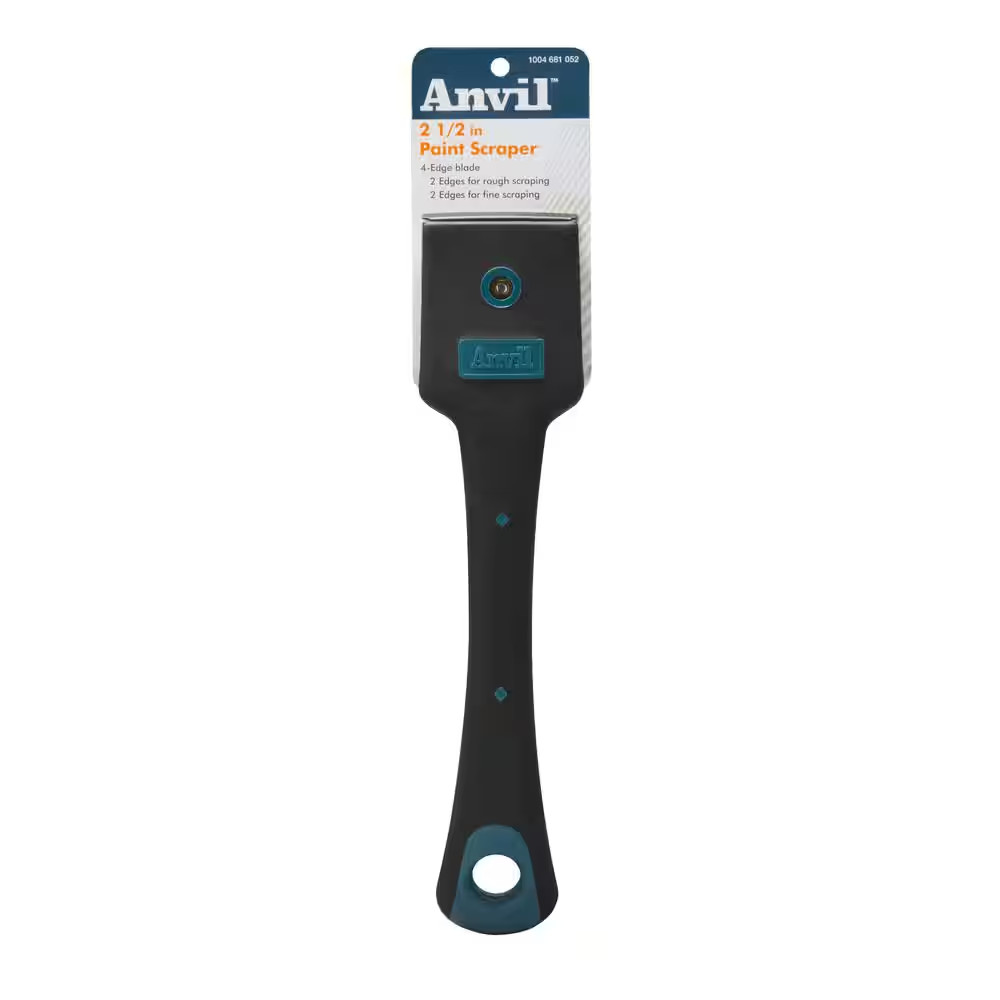 2.5 In. 4-Edge Metal Wood and Paint Scraper