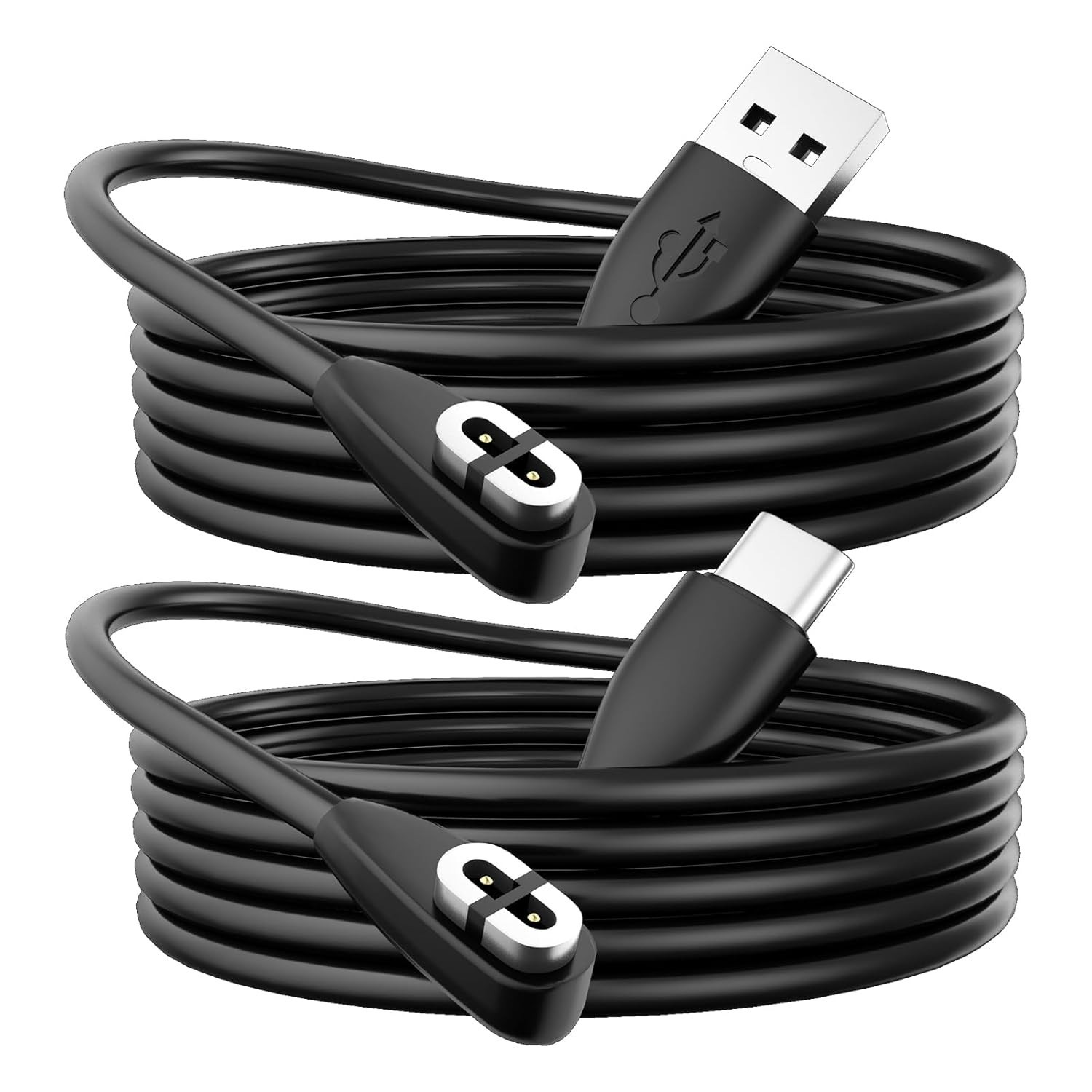 2 Pack USB C for Shokz Charging Cable, Magnetic Charger Cord Compatible for Afte