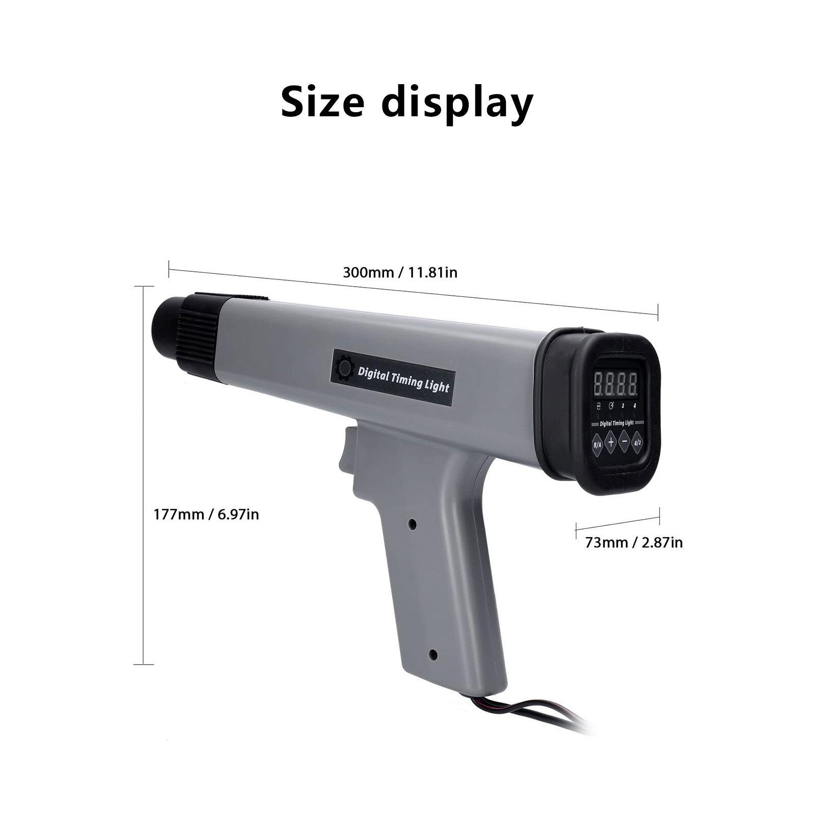 Digital Timing Light Automotive tool Inductive Ignition Stroke Petrol Engine CFr