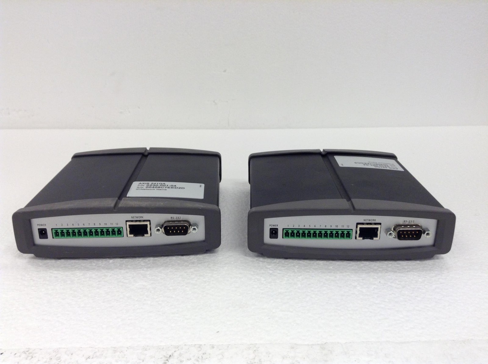 Axis 241QA 4 Channel Video Server 0230-001-04, No Ac Adapter, WORKING