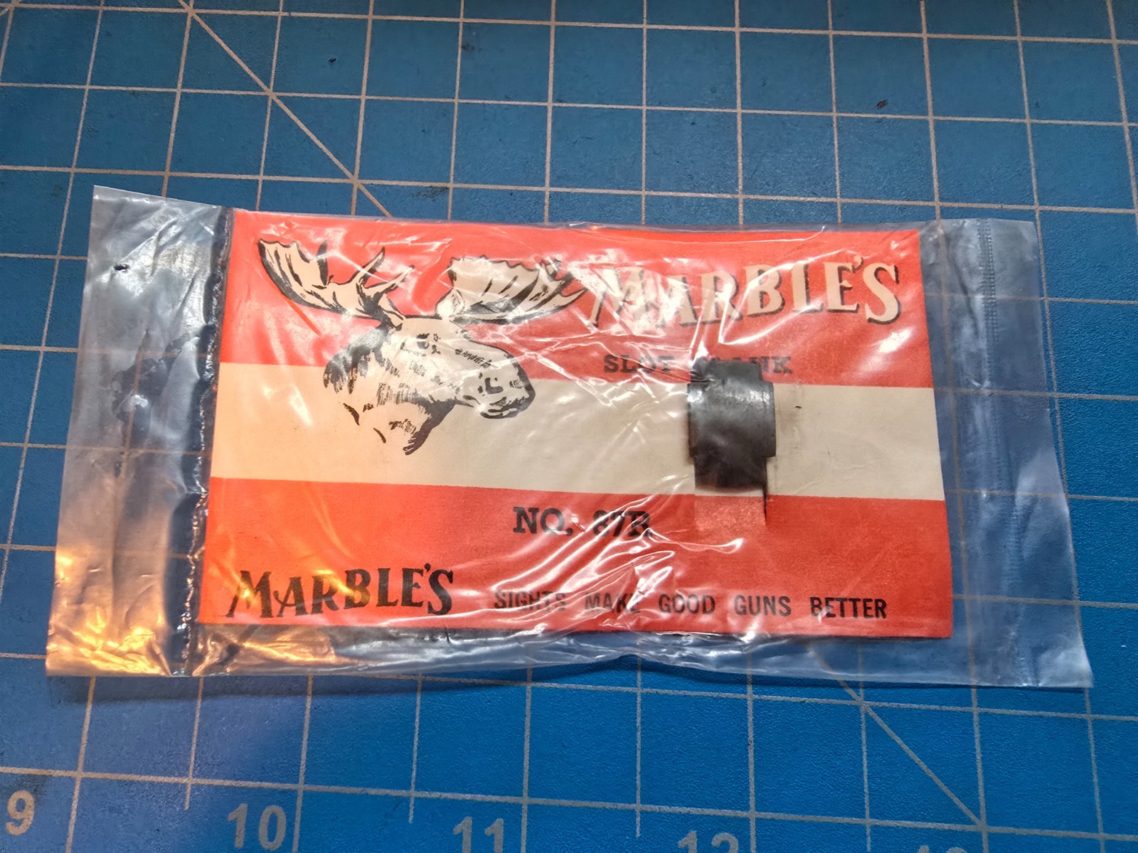 Marble's No. 87R Round Top Slot Blank for Winchester, Remington, Savage, Marlin