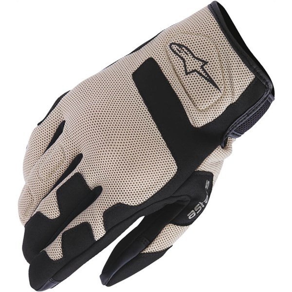 Alpinestars Ignite Vented Textile Gloves | Aluminum/Black