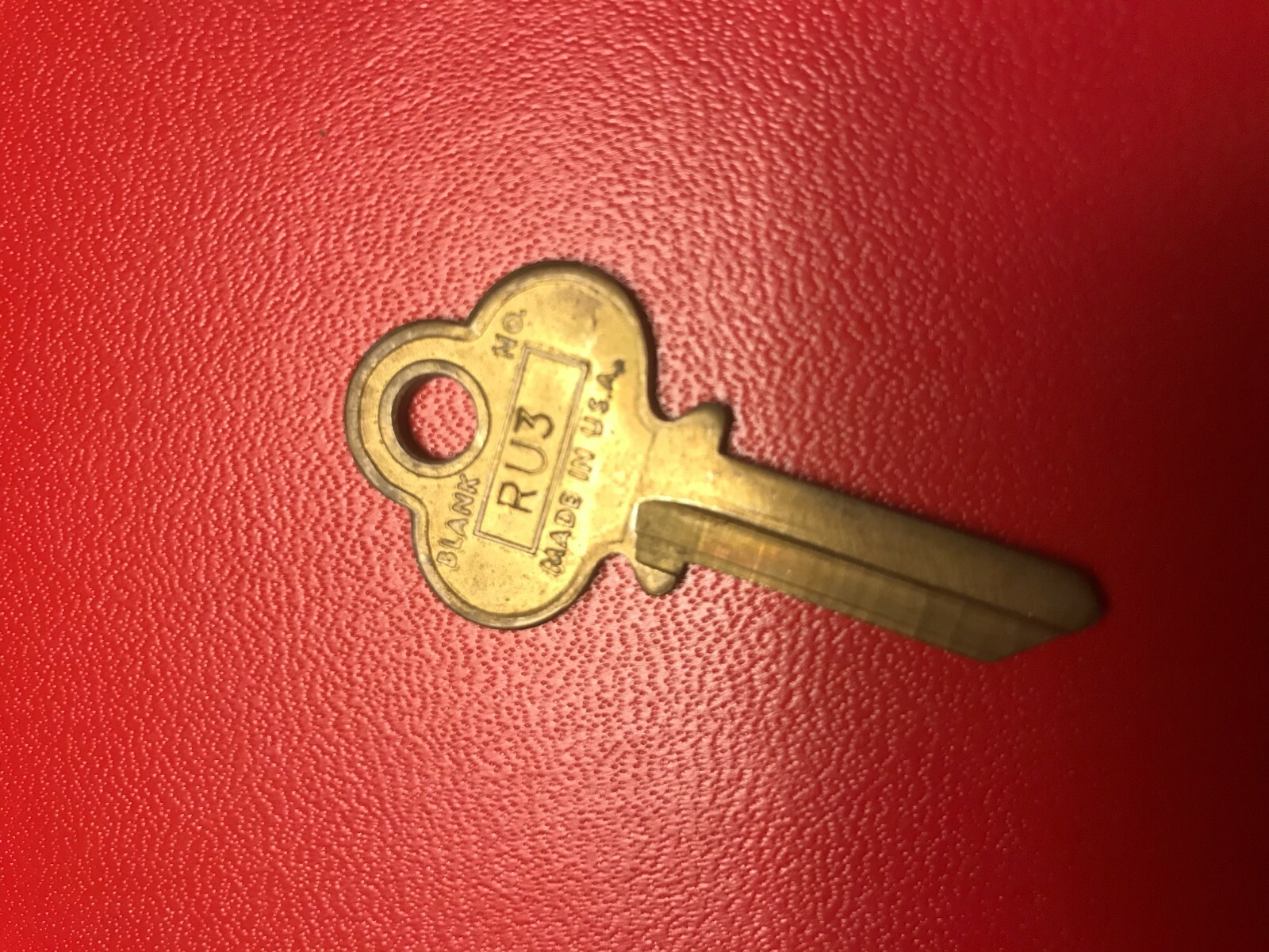 Curtis RU3 key blank RU-3 VINTAGE key