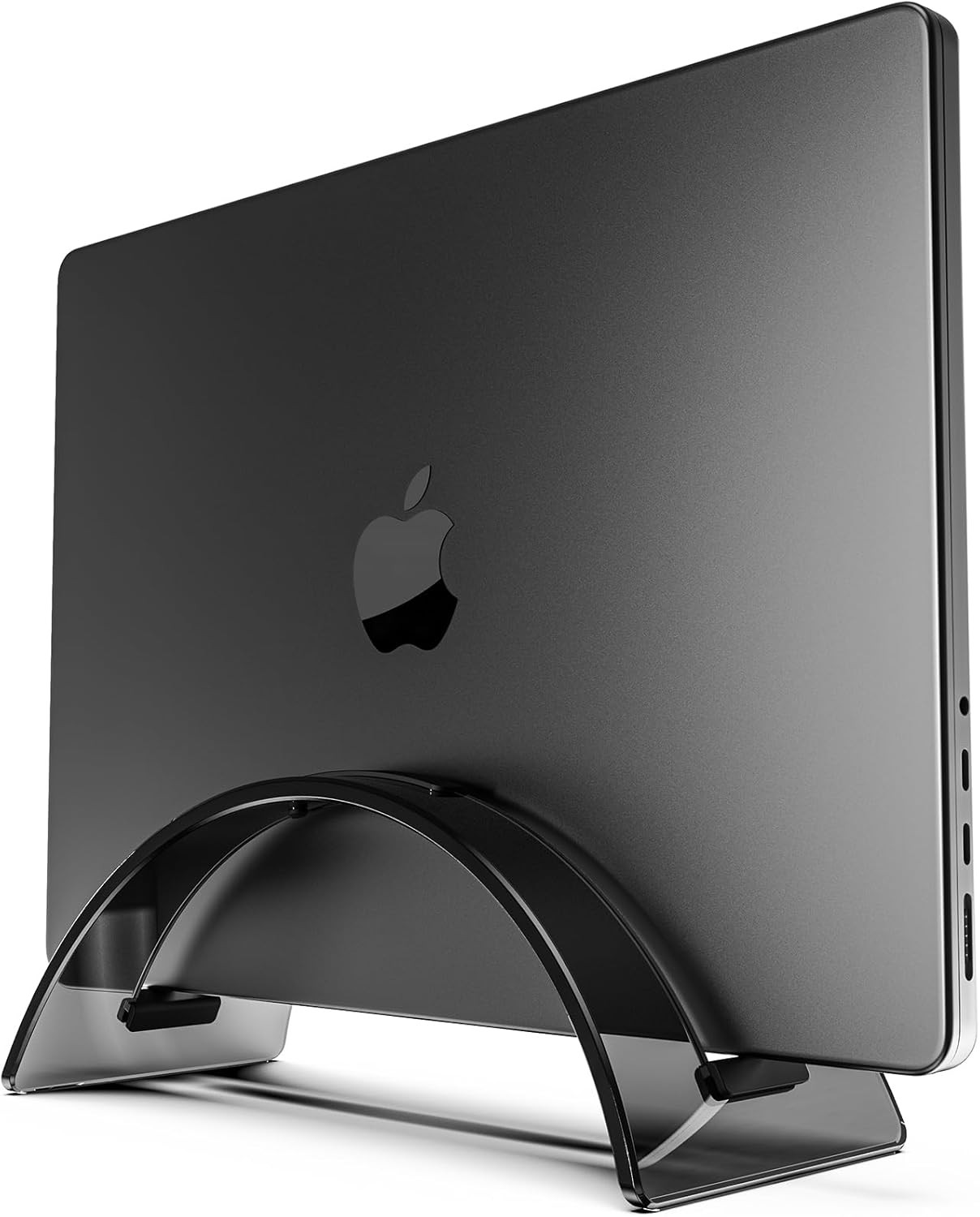 Yikola Vertical Laptop Stand for Desk, Vertical Laptop Hoder Space-Saving Organi
