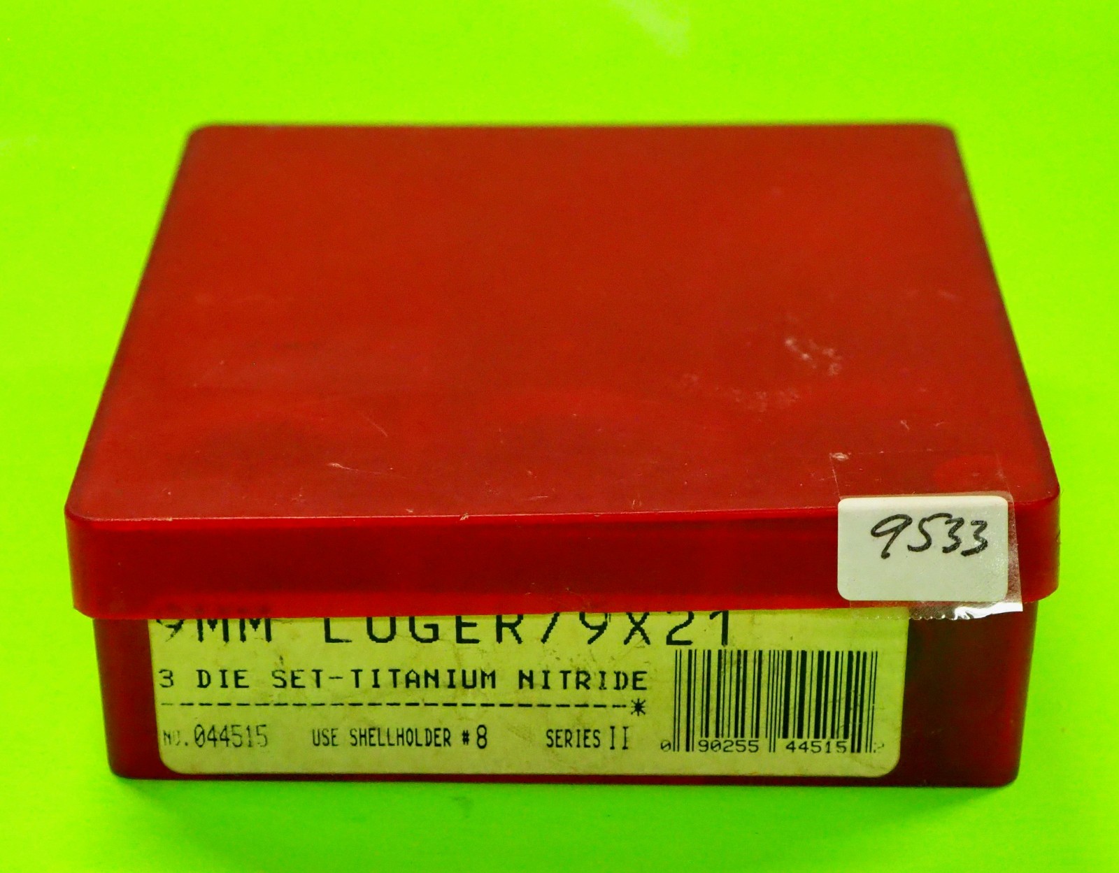 Hornady 9mm Luger/.380 Auto/.38 3-Die Set-Titanium Nitride-(044515)-older-NOS