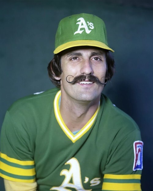 Oakland Athletics ROLLIE FINGERS Glossy 8x10 Photo Baseball Poster Print HOF 92