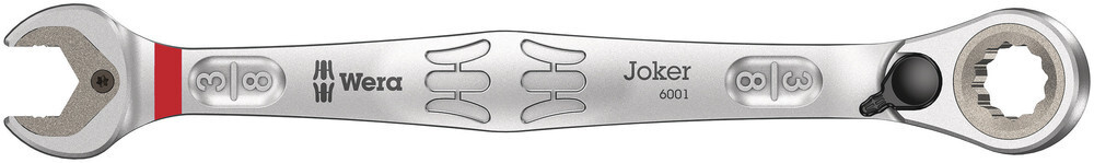 Wera 020076, 6001 Joker Switch Ratcheting combination wrenches,3/8"x159mm