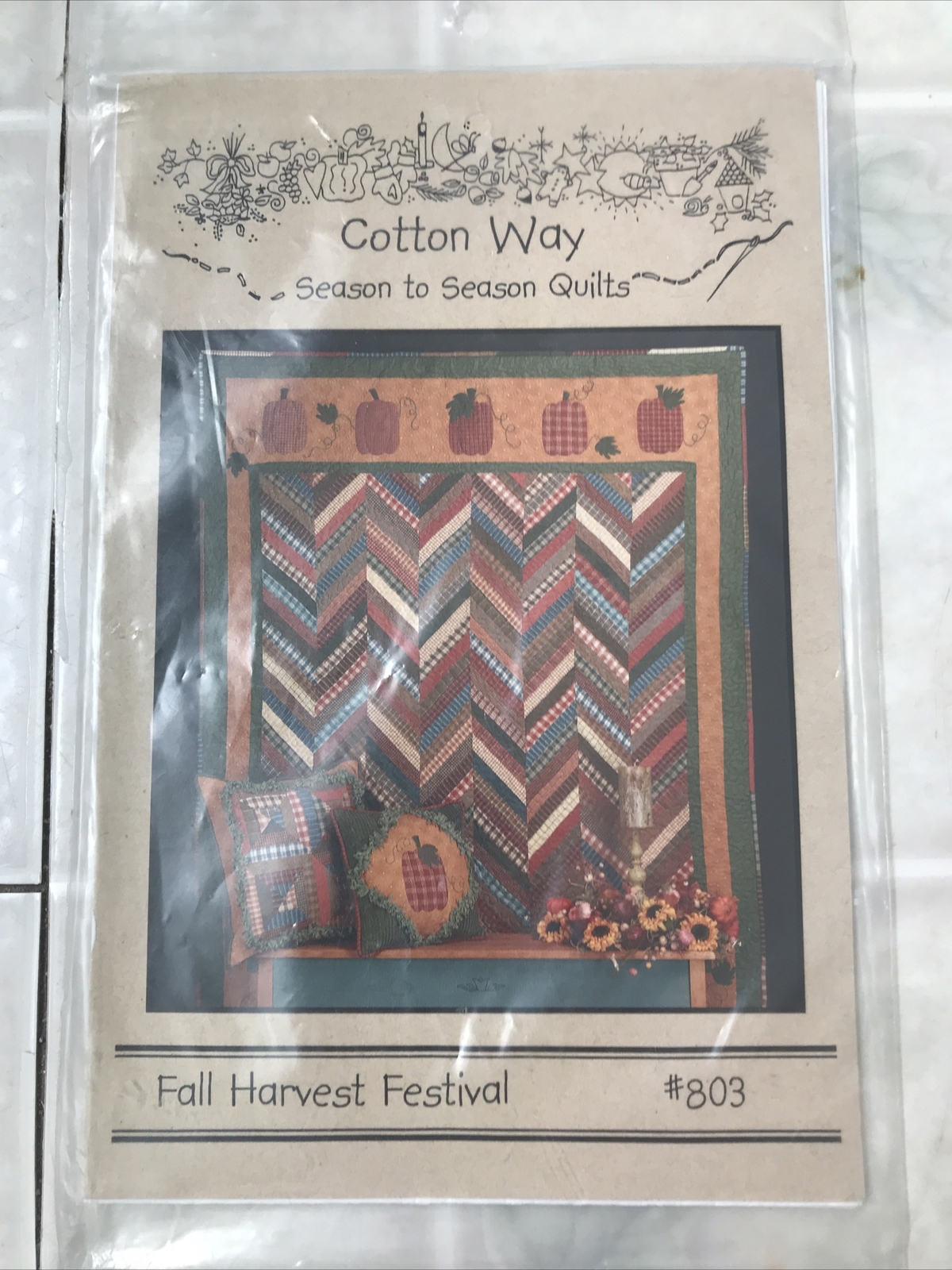Cotton Way Season to Season Quilts Fall Harvest Festival Pattern