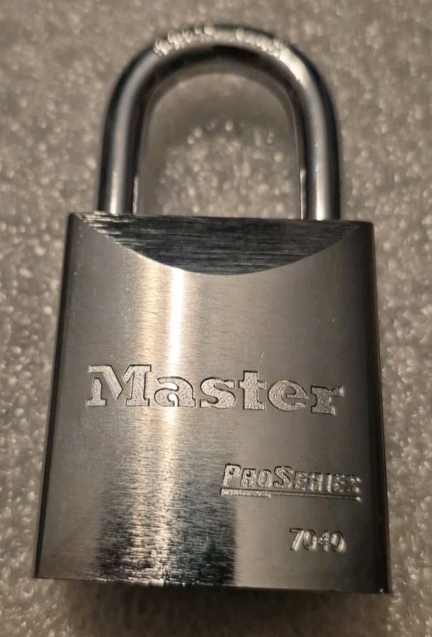Master Pro Series 7040 Keyed Heavy Duty Keyed Padlock