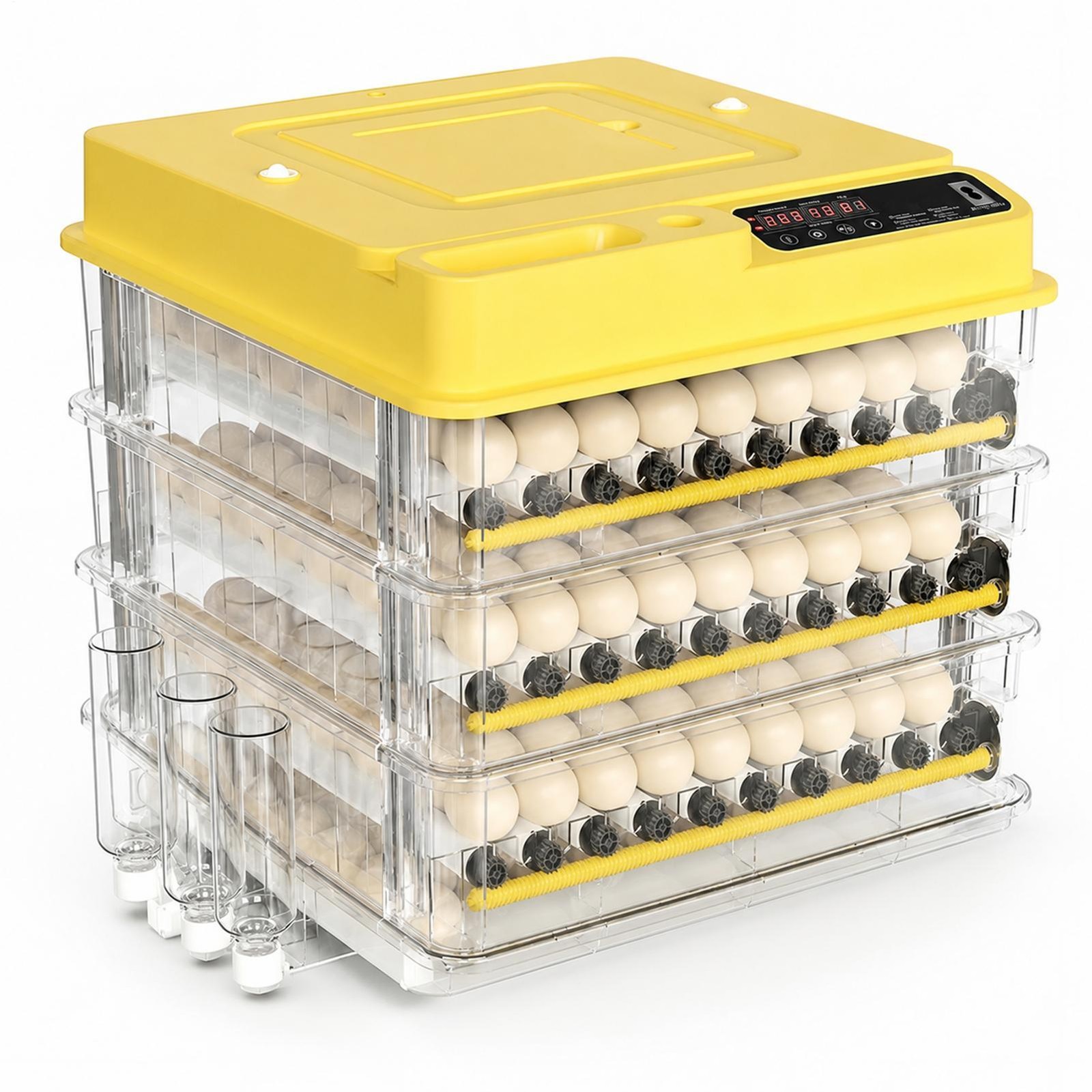 216 Eggs Automatic Egg Incubator with Digital Control & Auto Turner