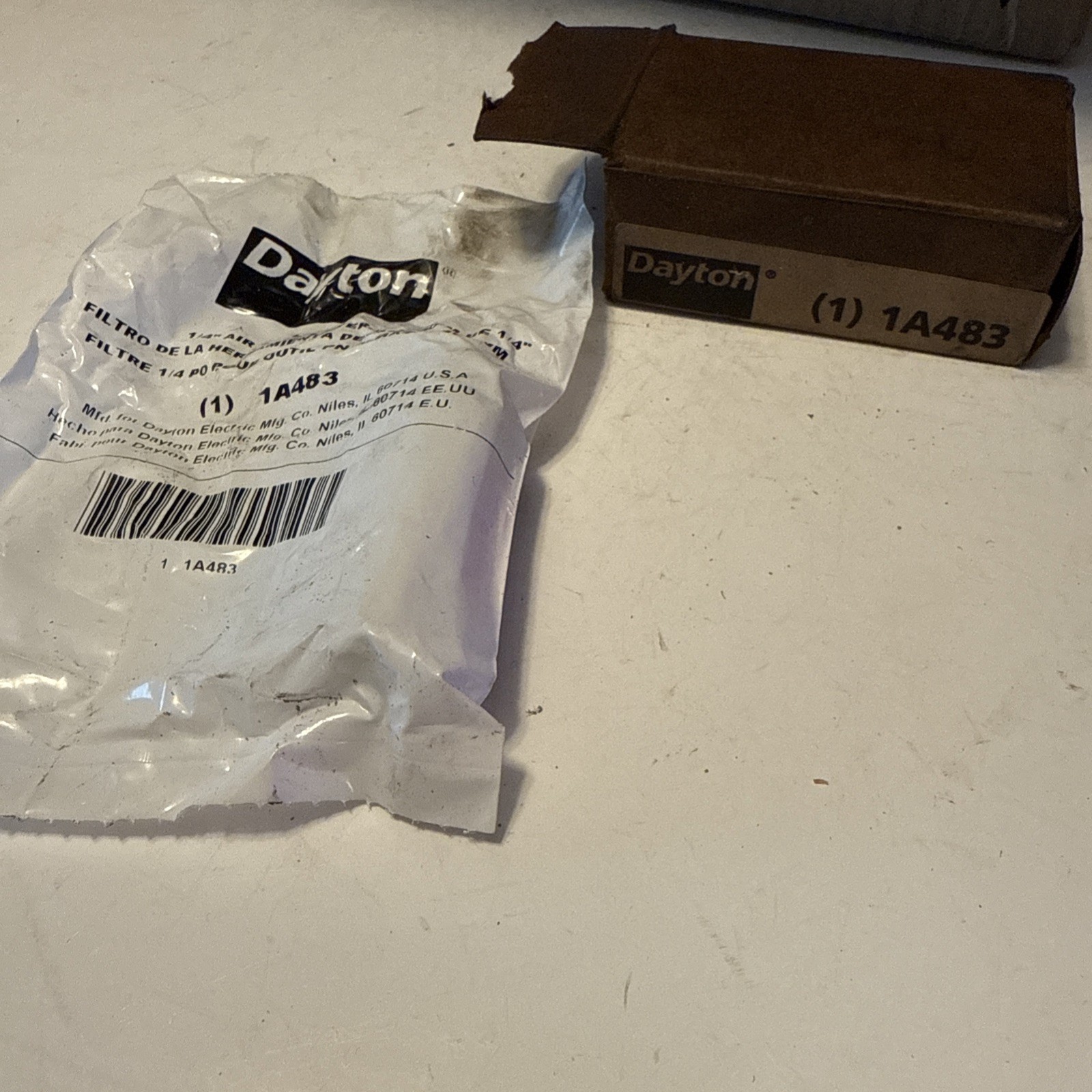 Dayton 1A483 Air Tool Filter NOS