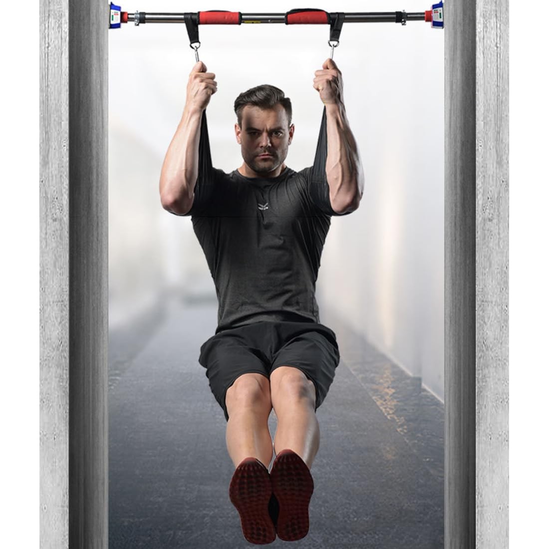 AB Straps Abdominal Sling Straps Pull Up Support Muscle Cantilever Workout Ex...