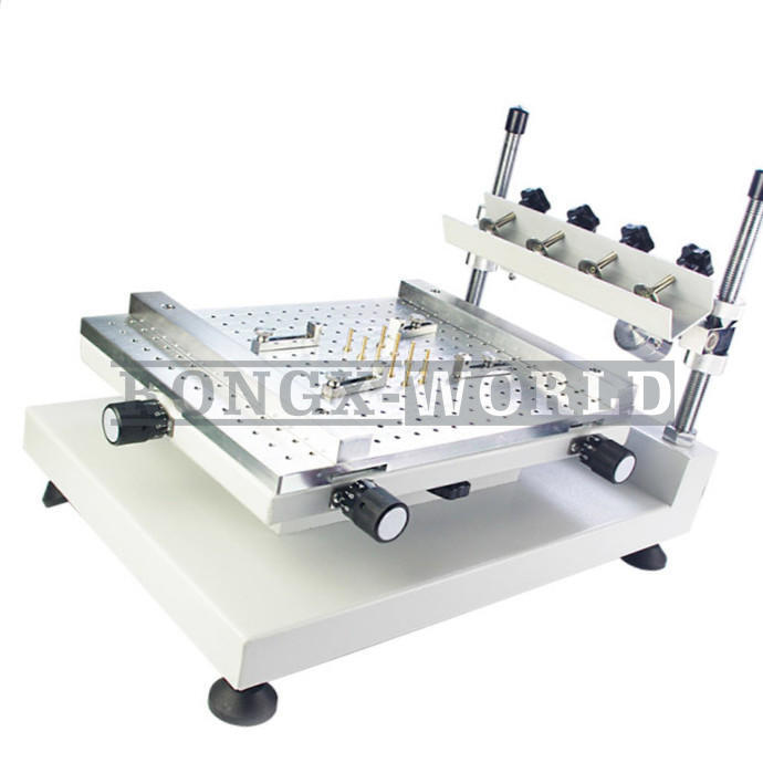 1PCS 3040 300x400mm Stencil Printer Manual Solder Paste Printing Machine