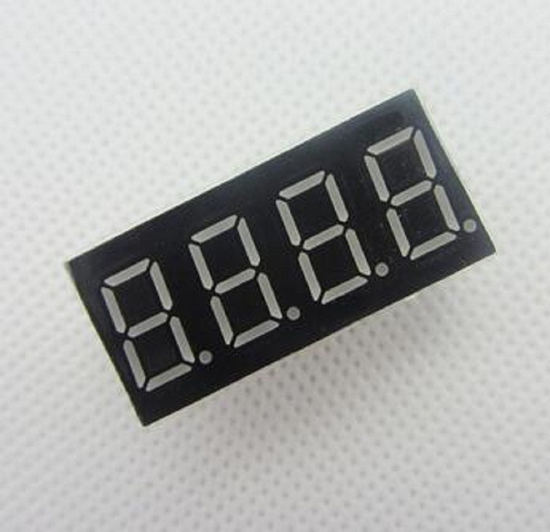 20pcs 4bit Common Cathode Digital Tube 0.36" 0.36 inch Red LED Digit 7 Segment