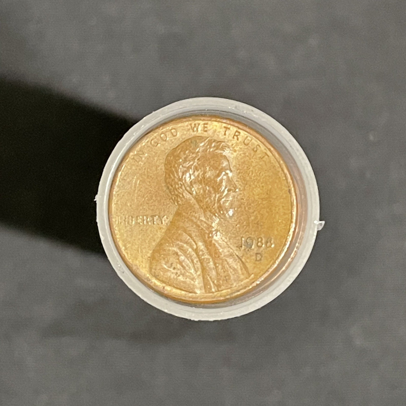 1988 D Lincoln Memorial Cent Zinc (CIRCULATED) READ!