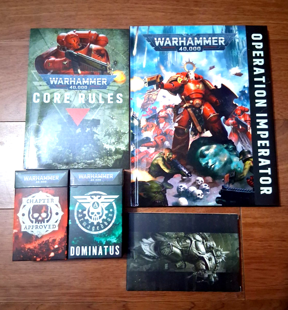 40k Armageddon 11th ed Core Rulebook, Operation Imperator & Mission Cards