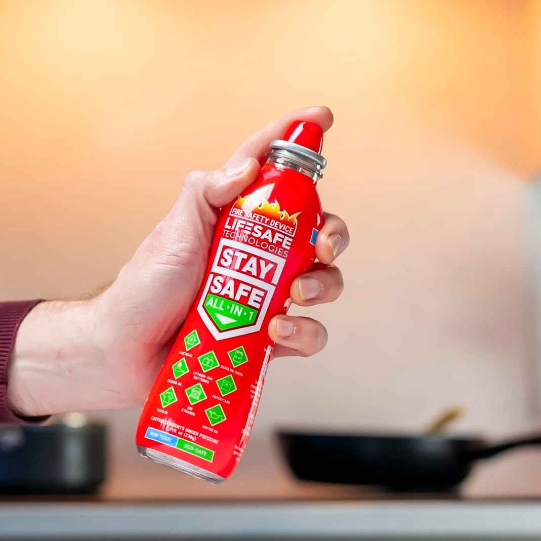 Non-Toxic Fire Extinguisher: Compact Solution for Electrical & Lithium-Ion Fires