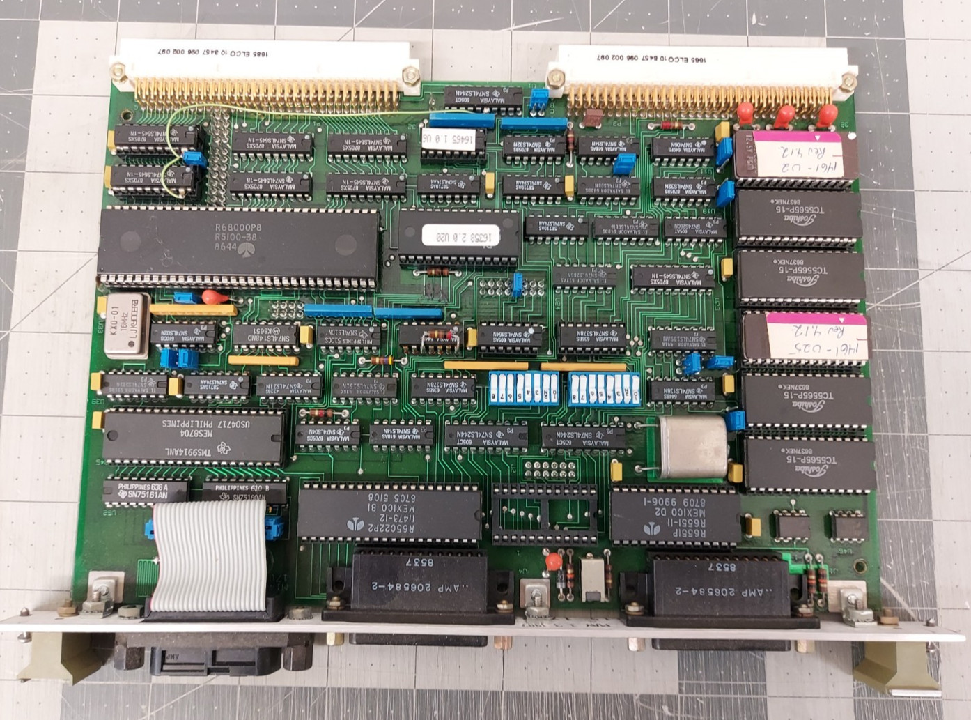 EG&G PARC M1461 CPU Plug in Card Module PCB