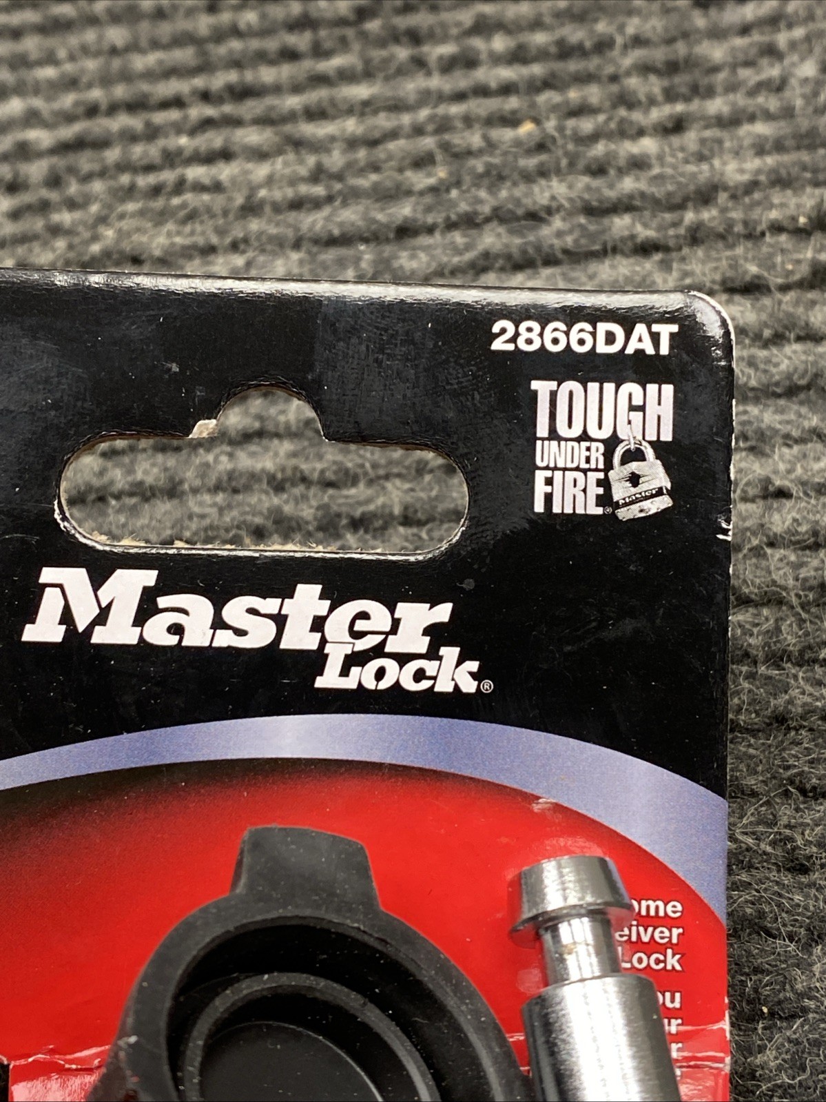 Master Lock 2866DAT Hitch Receiver Lock (½” & 5/8”) – Swivel Head ECS