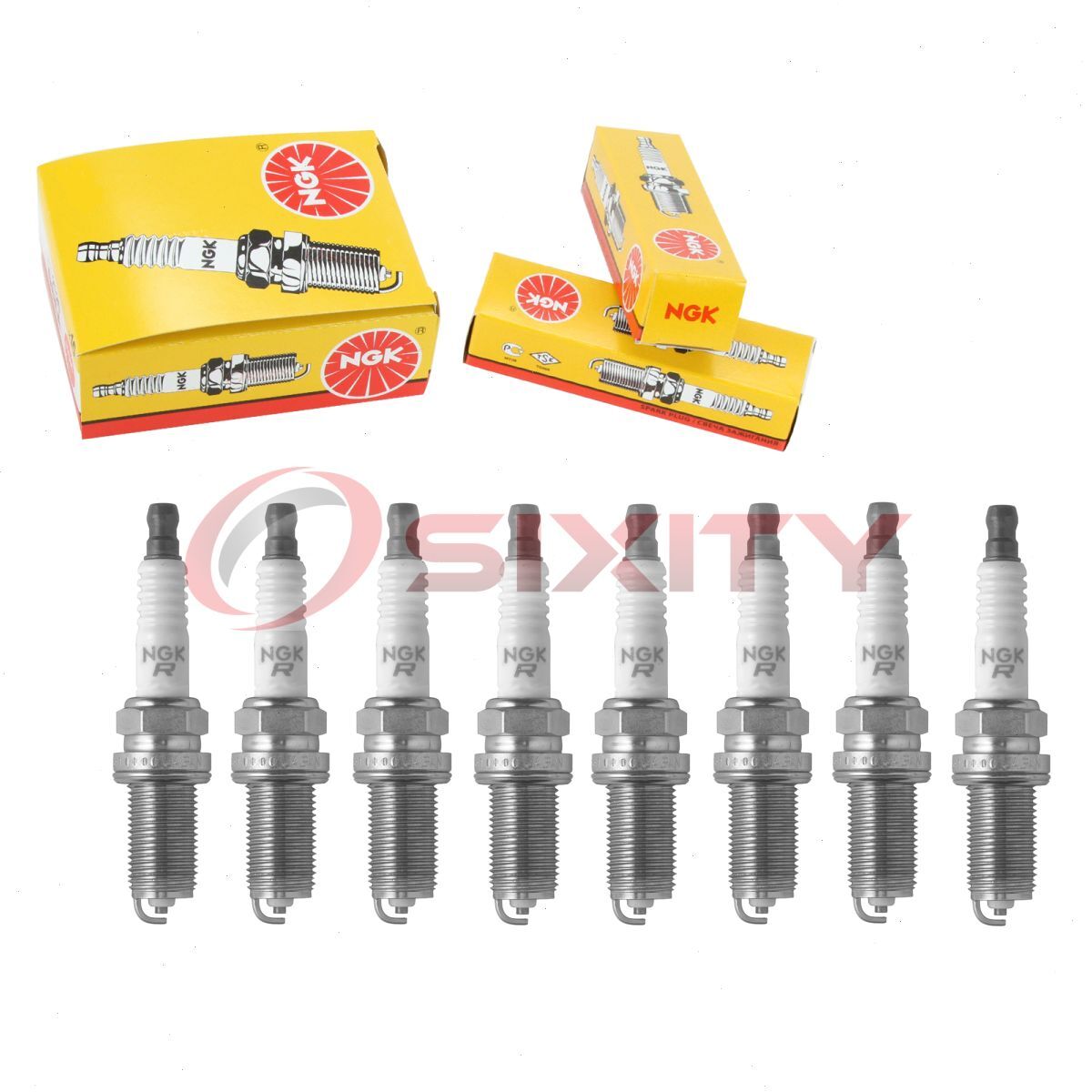 8 pc NGK 92038 LFR7A Standard Spark Plugs for 94709-00435 94702-00435 hc