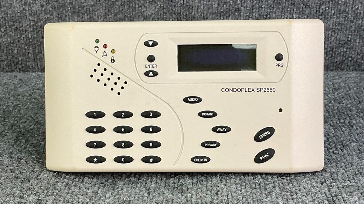 Condoplex SP2660 Security Panel Alarm System 27071 Used