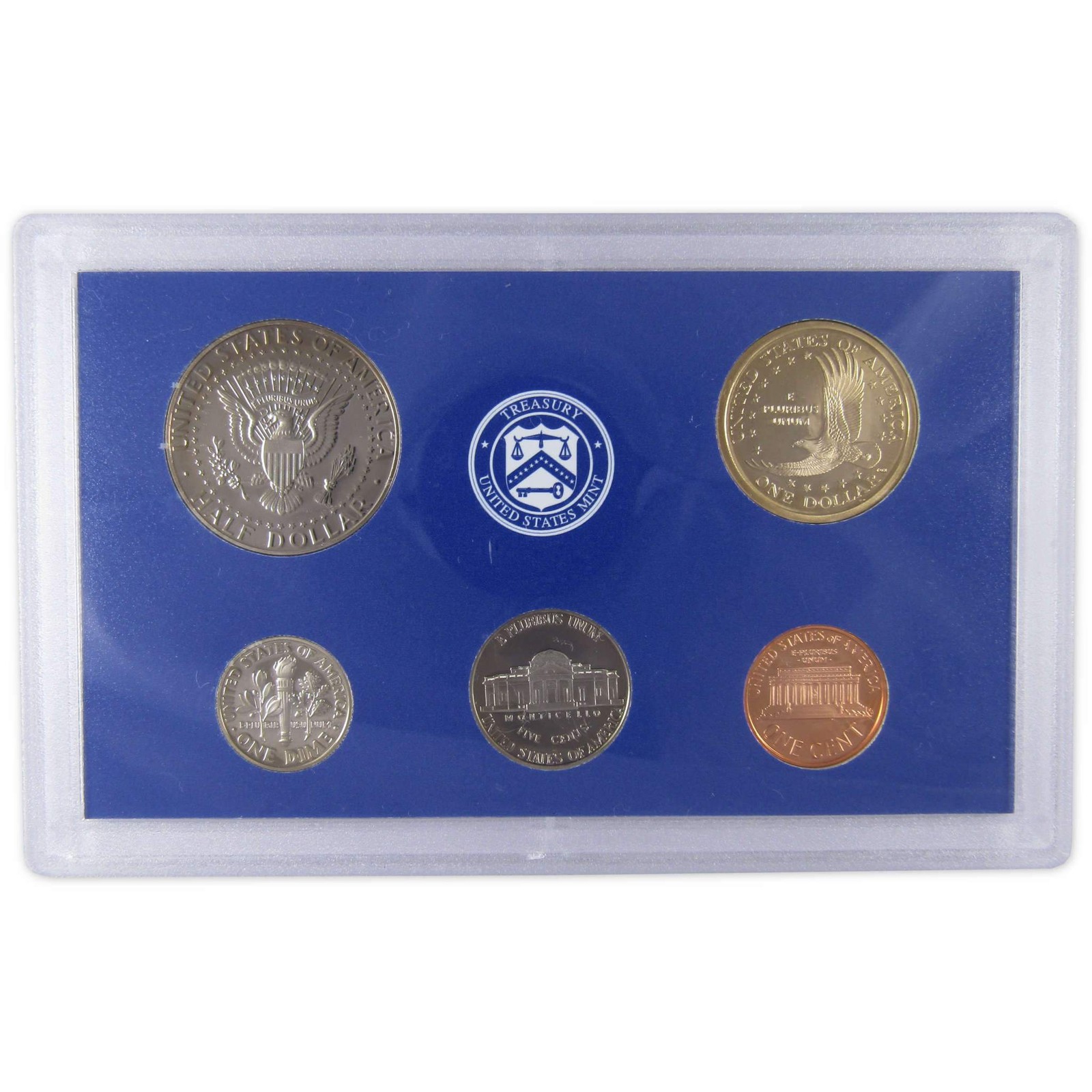 2002 Clad Proof Set U.S. Mint Original Government Packaging OGP COA