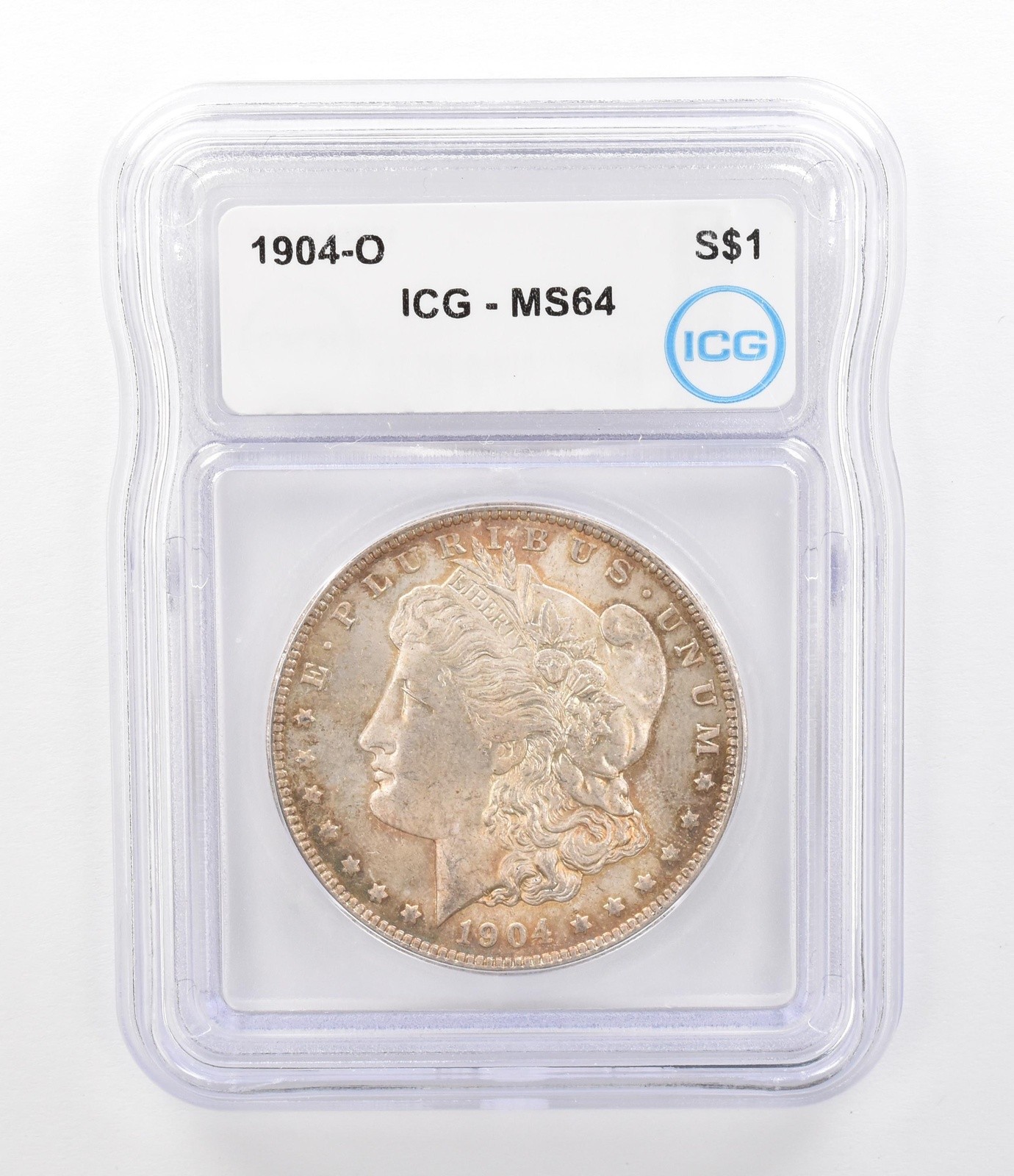 1904-O Morgan Silver Dollar MS64 ICG Beautiful Tone *9776