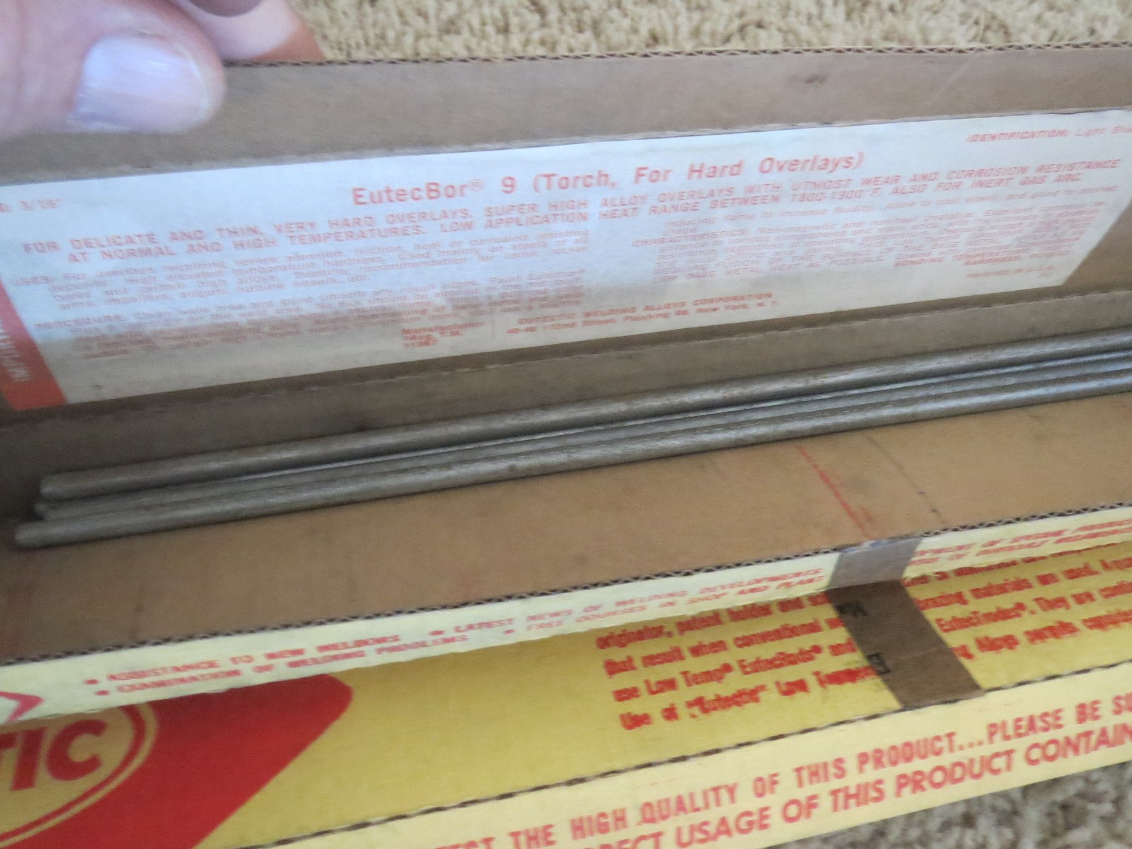 Eutectic EUTALLOY Torch, Rods and Alloy Powder Welding Kit